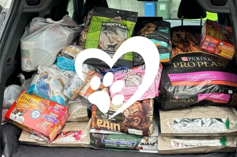 Pets also welcome at the Sooke Food Bank